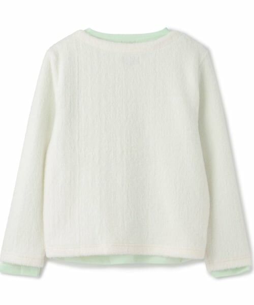 POM PONETTE AMI / ポンポネット アミ ニット・セーター | 【AMI】ヘンリーネックシャギープルオーバー×Tシャツセット | 詳細1