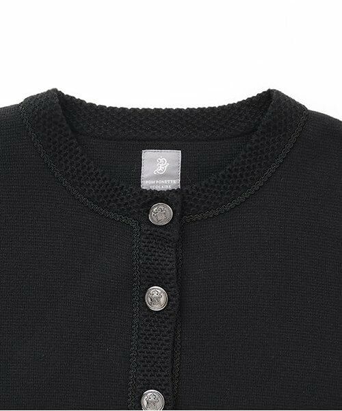 pom ponette junior / ポンポネット ジュニア テーラードジャケット | ＊ニットジャケット | 詳細2