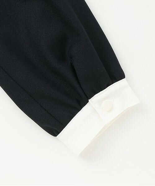 pom ponette junior / ポンポネット ジュニア ドレス | ＊サキソニー白衿ワンピース | 詳細4