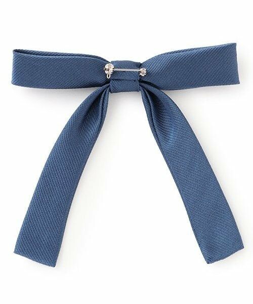 pom ponette junior / ポンポネット ジュニア ブローチ・コサージュ | ＊綾織無地リボンブローチ | 詳細1