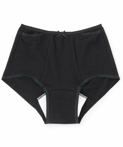 pom ponette junior / ポンポネット ジュニア ショーツ | サニタリーショーツ(昼用)（黒）