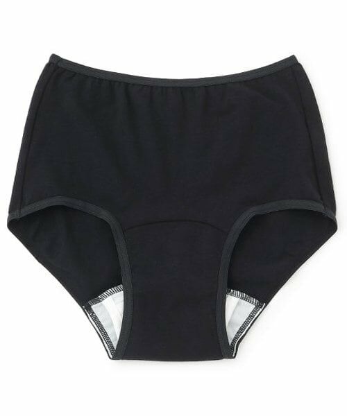 pom ponette junior / ポンポネット ジュニア ショーツ | サニタリーショーツ(ナプキンショーツ)（黒）