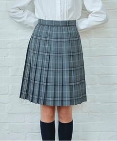 pom ponette junior / ポンポネット ジュニア ミニ・ひざ丈スカート | *TWプリーツチェックスカート