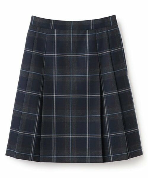 pom ponette junior / ポンポネット ジュニア ミニ・ひざ丈スカート | *サイドプリーツウールチェックスカート | 詳細10