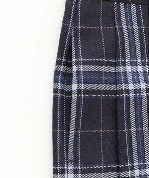 pom ponette junior / ポンポネット ジュニア ミニ・ひざ丈スカート | *サイドプリーツウールチェックスカート | 詳細6
