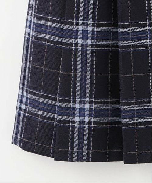 pom ponette junior / ポンポネット ジュニア ミニ・ひざ丈スカート | *サイドプリーツウールチェックスカート | 詳細7