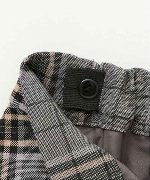 pom ponette junior / ポンポネット ジュニア ミニ・ひざ丈スカート | *チェックフレアスカート | 詳細5