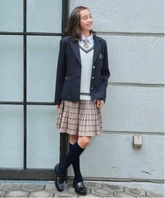 pom ponette junior / ポンポネット ジュニア ミニ・ひざ丈スカート | *インナーパンツ付イージープリーツスカート