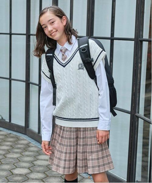 pom ponette junior / ポンポネット ジュニア ミニ・ひざ丈スカート | *インナーパンツ付イージープリーツスカート | 詳細6