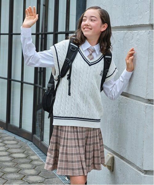 pom ponette junior / ポンポネット ジュニア ミニ・ひざ丈スカート | *インナーパンツ付イージープリーツスカート | 詳細7