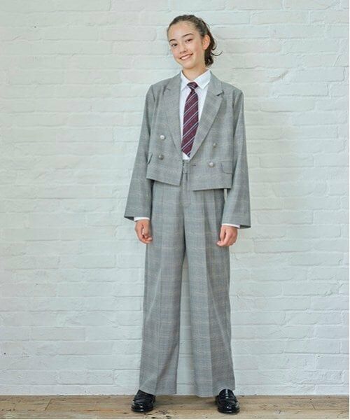 pom ponette junior / ポンポネット ジュニア スラックス・ドレスパンツ | *スラックスパンツ（グレー）