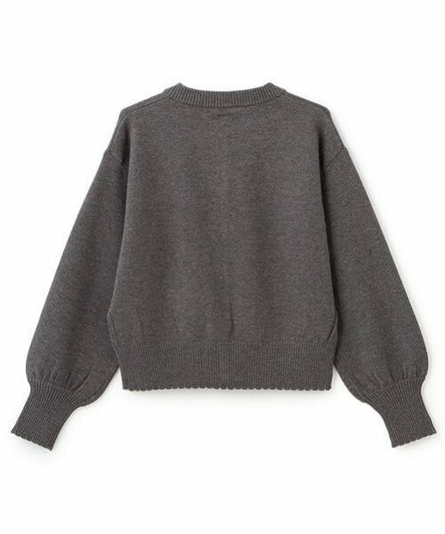 pom ponette junior / ポンポネット ジュニア カーディガン・ボレロ | *パフスリーブニットカーディガン | 詳細3