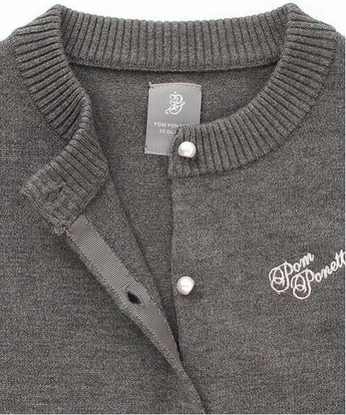 pom ponette junior / ポンポネット ジュニア カーディガン・ボレロ | *パフスリーブニットカーディガン | 詳細5