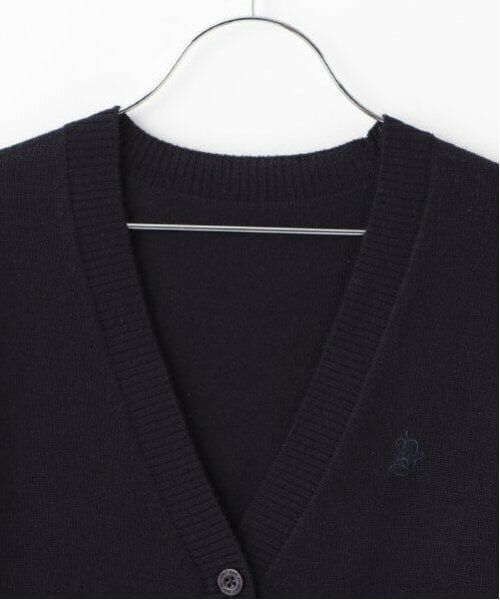 pom ponette junior / ポンポネット ジュニア カーディガン・ボレロ | *Vネックウールカーディガン | 詳細7