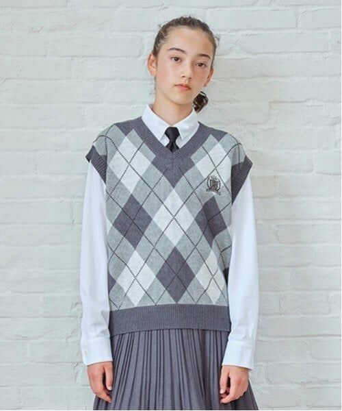 pom ponette junior / ポンポネット ジュニア シャツ・ブラウス | *【シワになりにくい】角襟ブラウス | 詳細10