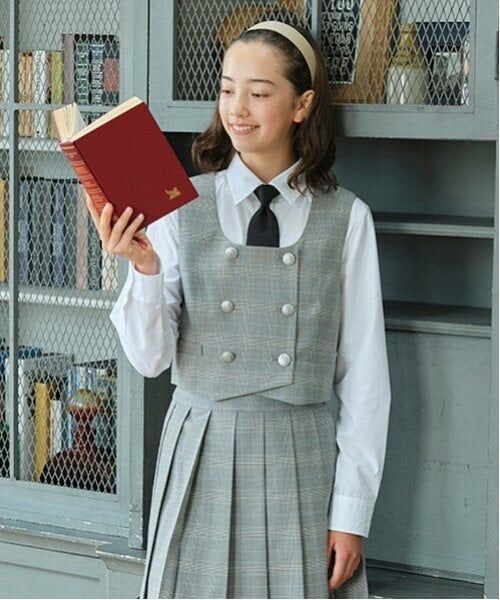 pom ponette junior / ポンポネット ジュニア シャツ・ブラウス | *【シワになりにくい】角襟ブラウス | 詳細19