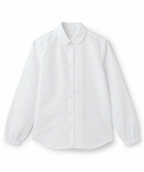 pom ponette junior / ポンポネット ジュニア シャツ・ブラウス | *【シワになりにくい】丸襟長袖シャツ | 詳細8
