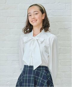 pom ponette junior / ポンポネット ジュニア シャツ・ブラウス | *ボウタイリボンブラウス