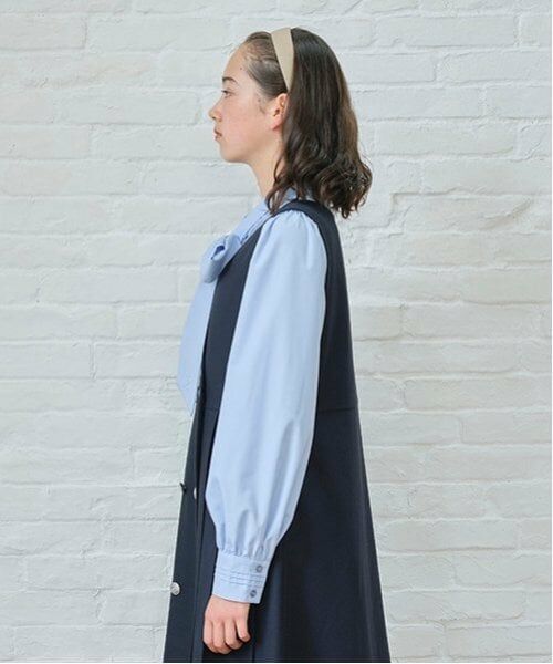 pom ponette junior / ポンポネット ジュニア シャツ・ブラウス | *ボウタイリボンブラウス | 詳細1