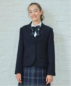 pom ponette junior / ポンポネット ジュニア テーラードジャケット | *サキソニー2つ釦ジャケット