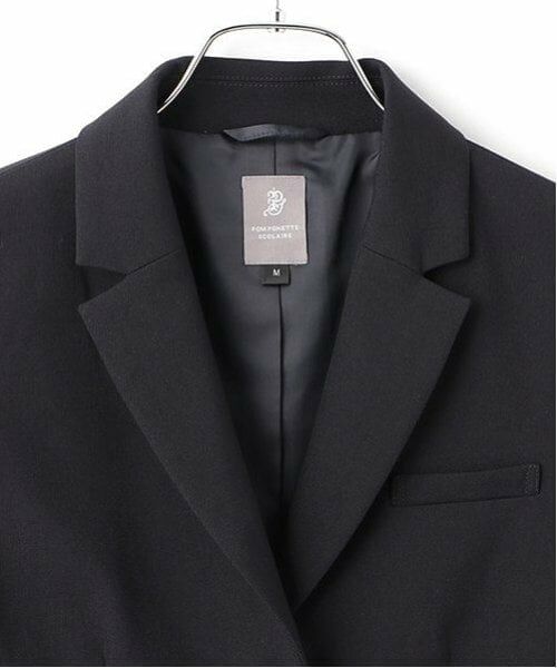 pom ponette junior / ポンポネット ジュニア テーラードジャケット | *サキソニー2つ釦ジャケット | 詳細2