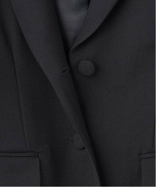 pom ponette junior / ポンポネット ジュニア テーラードジャケット | *サキソニー2つ釦ジャケット | 詳細3