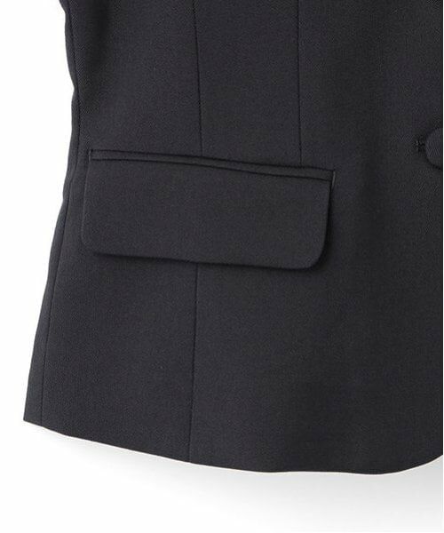 pom ponette junior / ポンポネット ジュニア テーラードジャケット | *サキソニー2つ釦ジャケット | 詳細6