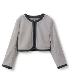 pom ponette junior / ポンポネット ジュニア テーラードジャケット | *ノーカラーボレロジャケット