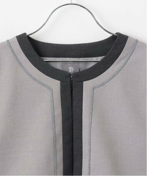 pom ponette junior / ポンポネット ジュニア テーラードジャケット | *ノーカラーボレロジャケット | 詳細2