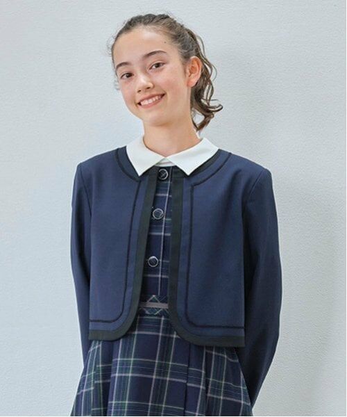 pom ponette junior / ポンポネット ジュニア テーラードジャケット | *ノーカラーボレロジャケット | 詳細9