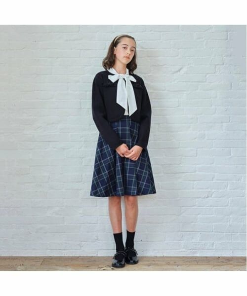 pom ponette junior / ポンポネット ジュニア テーラードジャケット | *リボンニットジャケット | 詳細10