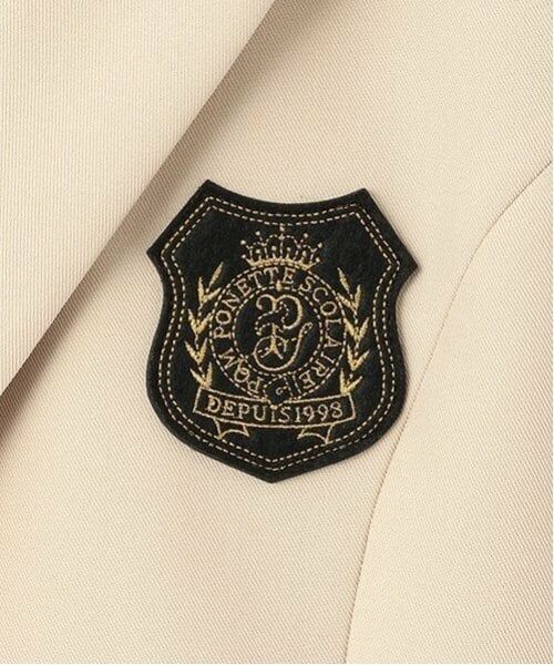 pom ponette junior / ポンポネット ジュニア テーラードジャケット | *エンブレムジャケット | 詳細11