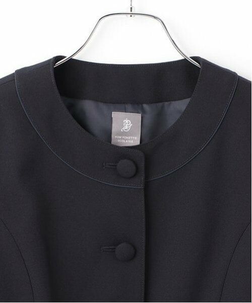 pom ponette junior / ポンポネット ジュニア テーラードジャケット | *サキソニーノーカラージャケット | 詳細2