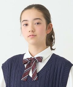 pom ponette junior / ポンポネット ジュニア ネクタイ | *ストライプスクールリボン