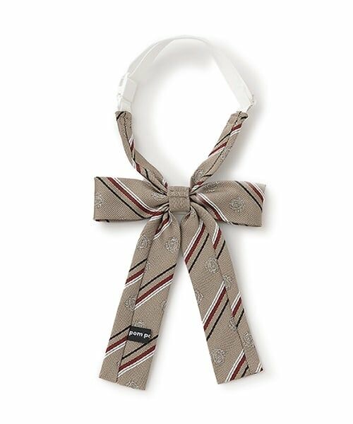 pom ponette junior / ポンポネット ジュニア ネクタイ | *ストライプスクールリボン | 詳細1