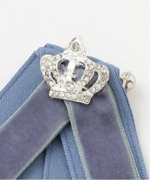 pom ponette junior / ポンポネット ジュニア ブローチ・コサージュ | *クラウンタイリボンブローチ | 詳細7