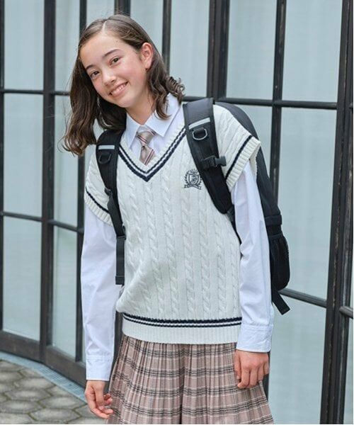 pom ponette junior / ポンポネット ジュニア ネクタイ | *ストライプネクタイ | 詳細2