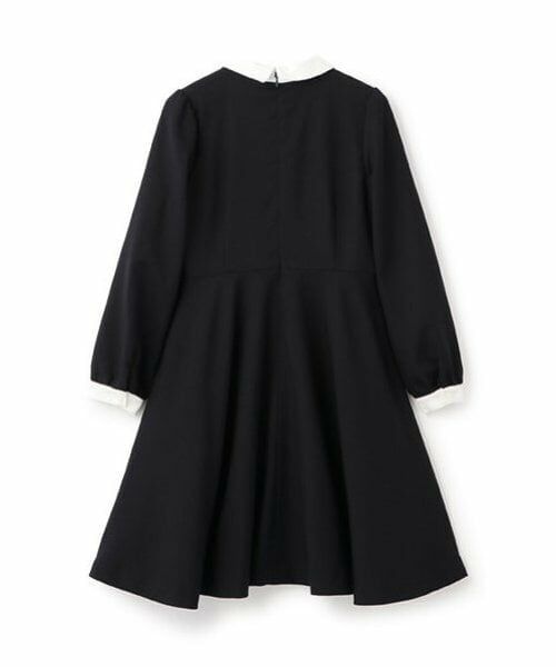 pom ponette junior / ポンポネット ジュニア ドレス | *サキソニ‐ウール白襟ワンピース | 詳細1