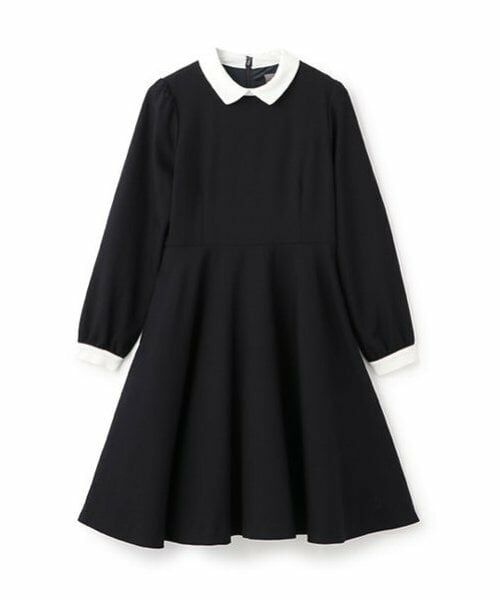 pom ponette junior / ポンポネット ジュニア ドレス | *サキソニ‐ウール白襟ワンピース | 詳細9