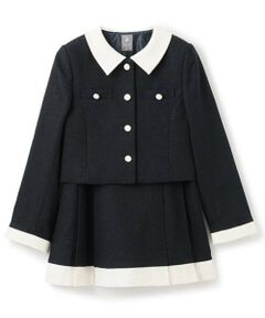 pom ponette junior / ポンポネット ジュニア セットアップ | *ツイードジャケットセットアップ