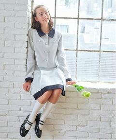 pom ponette junior / ポンポネット ジュニア セットアップ | *ツイードジャケットセットアップ