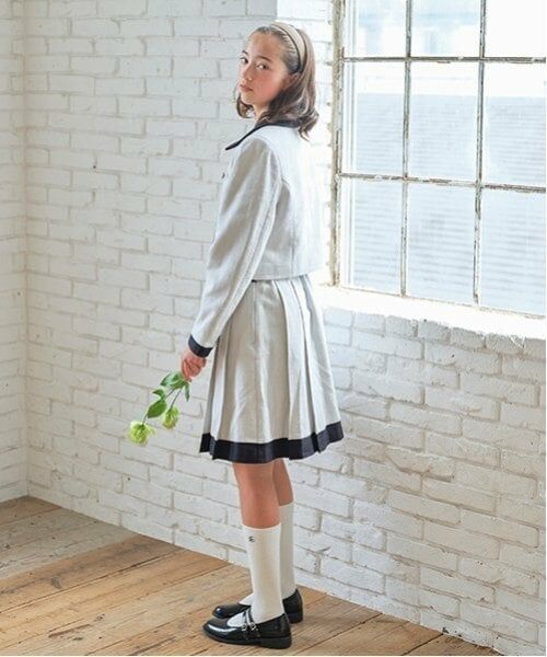 pom ponette junior / ポンポネット ジュニア セットアップ | *ツイードジャケットセットアップ | 詳細2