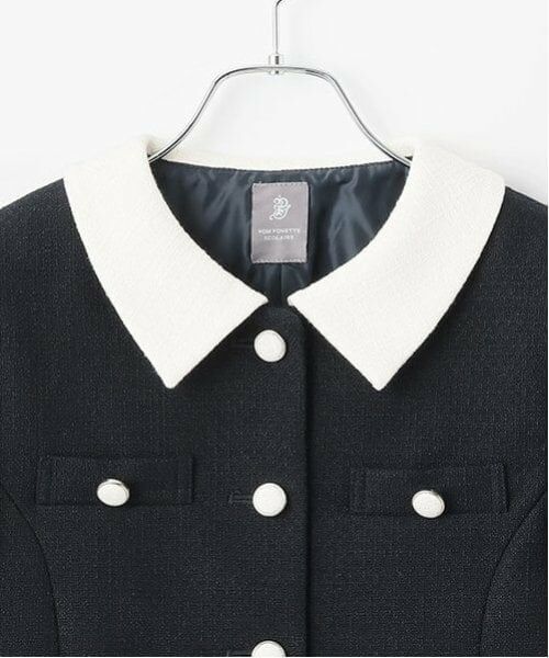 pom ponette junior / ポンポネット ジュニア セットアップ | *ツイードジャケットセットアップ | 詳細5