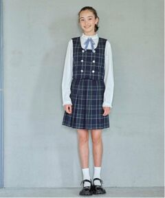 pom ponette junior / ポンポネット ジュニア セットアップ | *ベスト×プリーツスカパンセットアップ