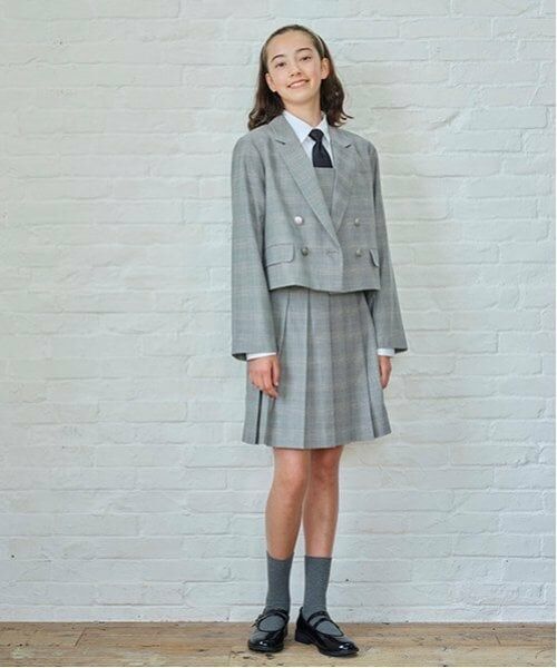 pom ponette junior / ポンポネット ジュニア セットアップ | *ベスト×プリーツスカパンセットアップ | 詳細2