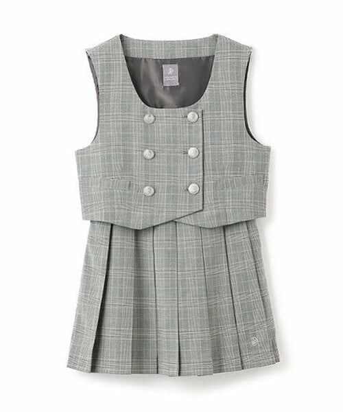 pom ponette junior / ポンポネット ジュニア セットアップ | *ベスト×プリーツスカパンセットアップ | 詳細22
