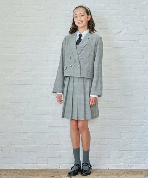 pom ponette junior / ポンポネット ジュニア セットアップ | *ベスト×プリーツスカパンセットアップ | 詳細3