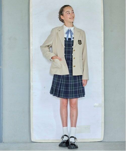 pom ponette junior / ポンポネット ジュニア セットアップ | *ベスト×プリーツスカパンセットアップ | 詳細6