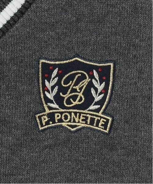 pom ponette junior / ポンポネット ジュニア ドレス | ネクタイつきドッキングワンピース | 詳細7