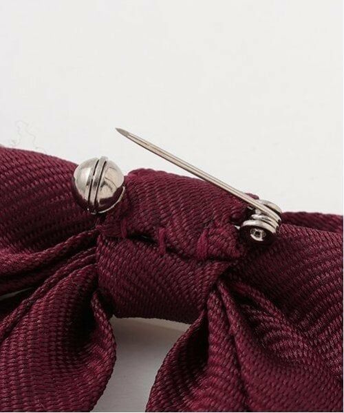 pom ponette junior / ポンポネット ジュニア ブローチ・コサージュ | *ソリッドリボンブローチ | 詳細10